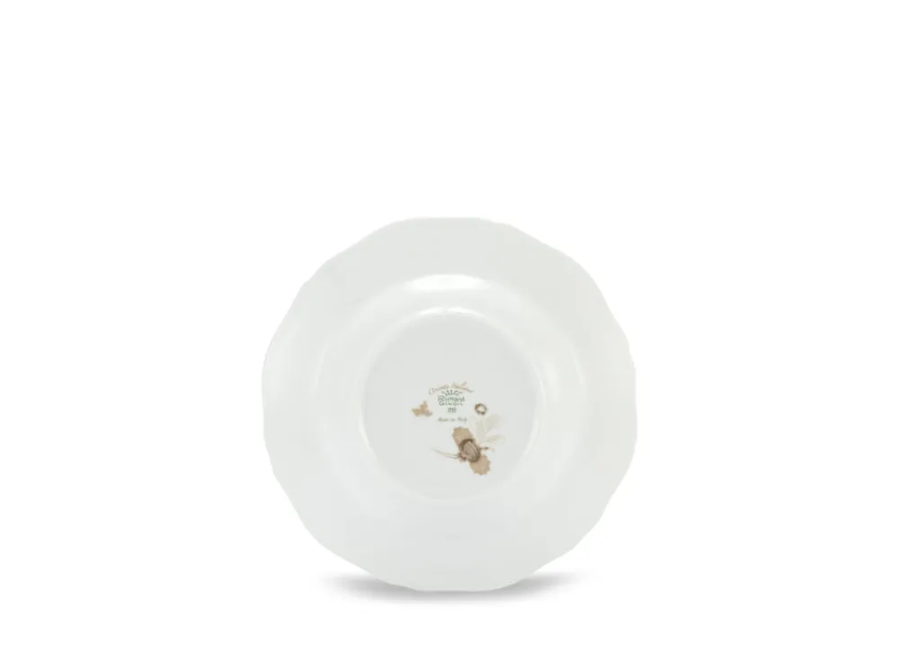 Ginori 1735 Dinnerware|Oriente Italiano Antico Doccia Soup Plate in Meringa