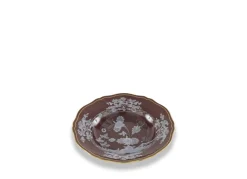 Ginori 1735 Dinnerware|Oriente Italiano Antico Doccia Soup Plate in Castagna