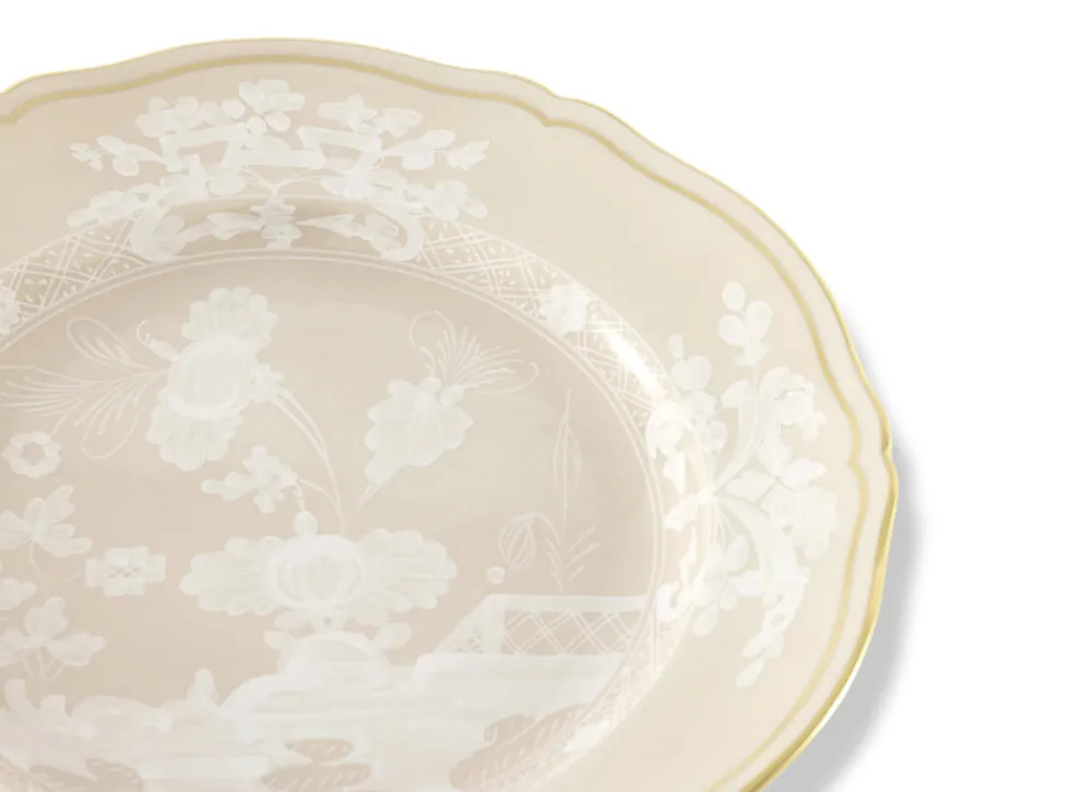 Ginori 1735 Dinnerware|Oriente Italiano Dessert Plate in Meringa