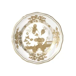 Ginori 1735 Dinnerware|Oriente Italiano Dessert Plate in Aurum