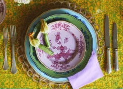 Ginori 1735 Dinnerware|Oriente Italiano Dessert Plate in Porpora