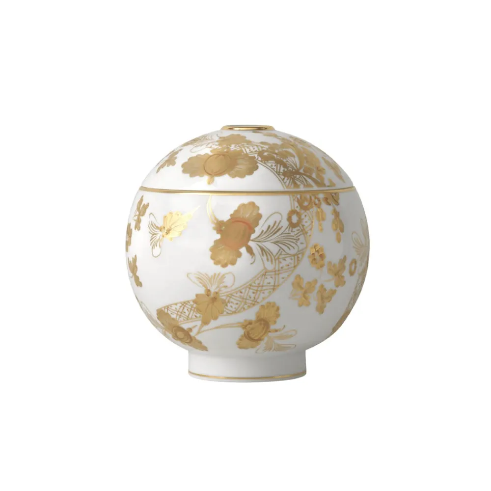 Ginori 1735 Candles & Fragrance|Candles|Oriente Italiano Diffuser Holder Vase in Aurum
