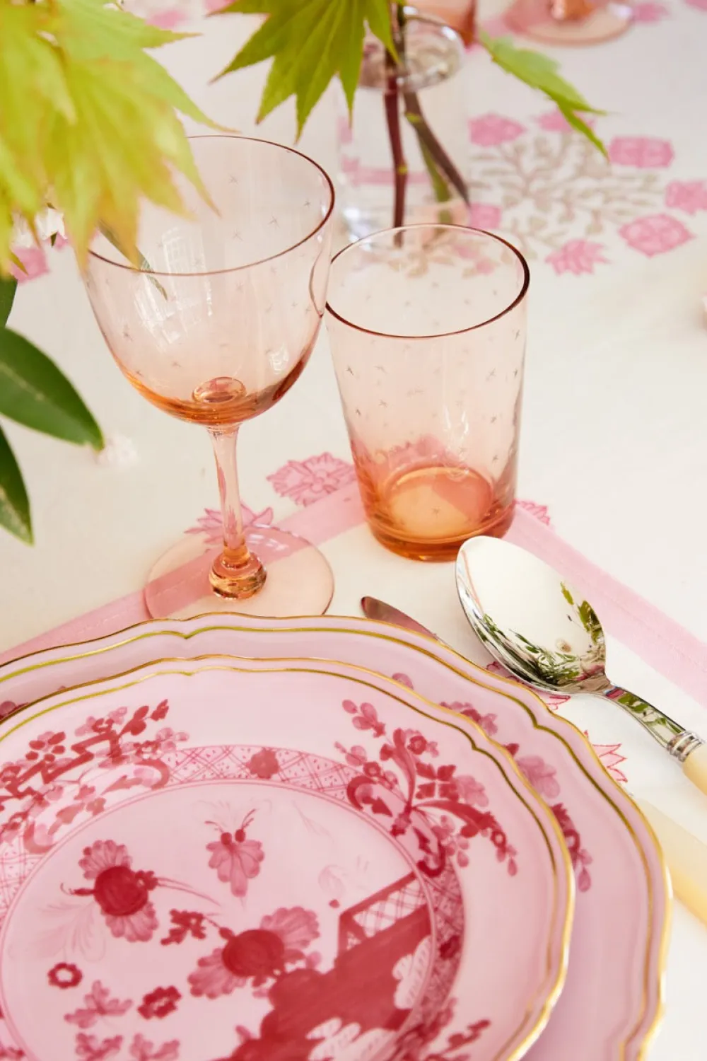 Ginori 1735 Dinnerware|Oriente Italiano Dinner Plate in Porpora