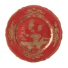 Ginori 1735 Dinnerware|Oriente Italiano Dinner Plate in Rubrum