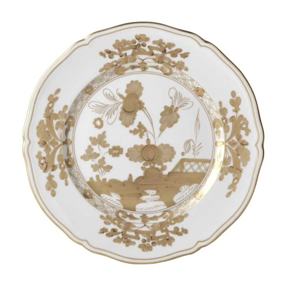 Ginori 1735 Dinnerware|Oriente Italiano Dinner Plate in Aurum