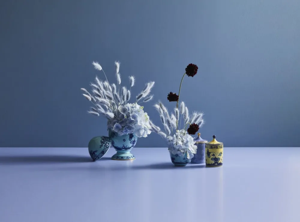 Ginori 1735 Dinnerware|Oriente Italiano Egg With Cover in Iris