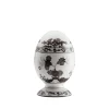 Ginori 1735 Dinnerware|Oriente Italiano Large Egg With Cover in Albus