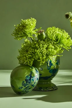 Ginori 1735 Dinnerware|Oriente Italiano Large Egg With Cover in Malachite