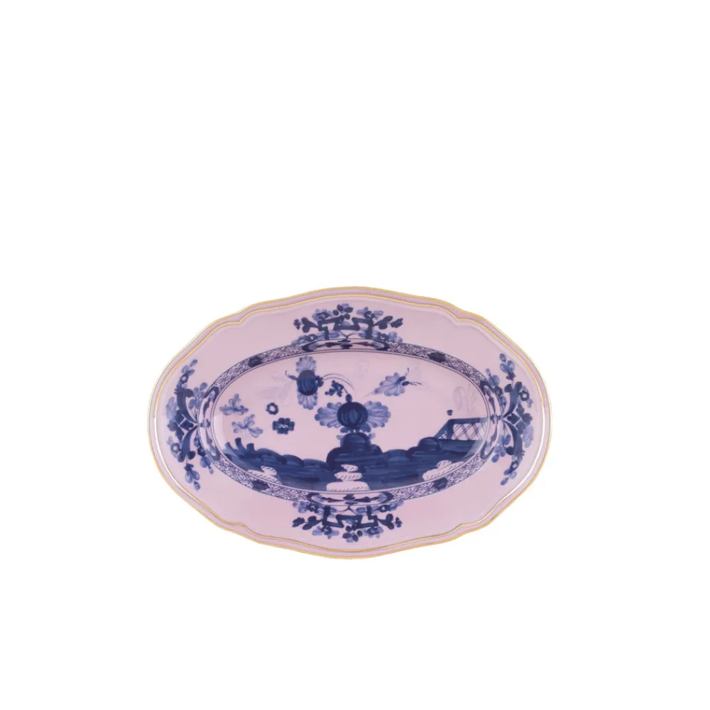 Ginori 1735 Dinnerware|Oriente Italiano Oval Platter in Azalea