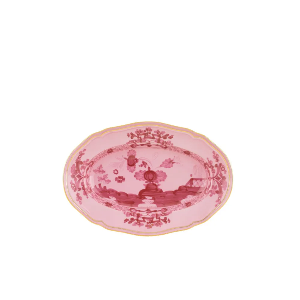 Ginori 1735 Dinnerware|Oriente Italiano Oval Platter in Porpora