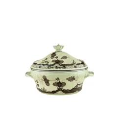 Ginori 1735 Dinnerware|Oriente Italiano Oval Tureen With Cover in Bario