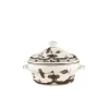 Ginori 1735 Dinnerware|Oriente Italiano Oval Tureen With Cover in Albus