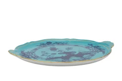 Ginori 1735 Dinnerware|Oriente Italiano Round Cake Plate in Iris
