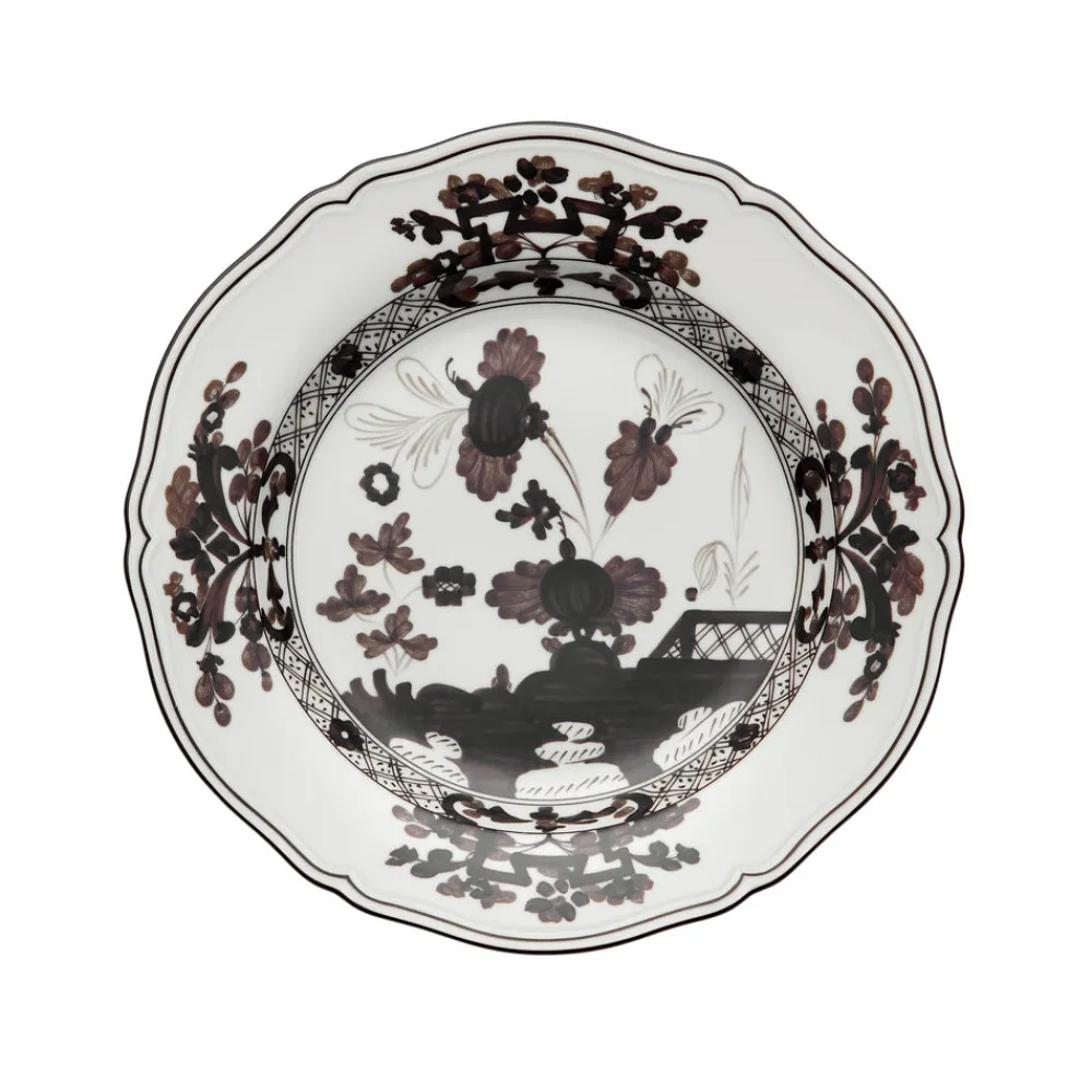Ginori 1735 Dinnerware|Oriente Italiano Soup Plate in Albus