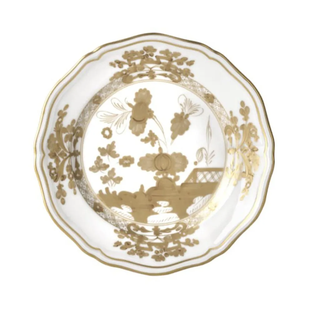 Ginori 1735 Dinnerware|Oriente Italiano Soup Plate in Aurum