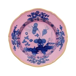 Ginori 1735 Dinnerware|Oriente Italiano Soup Plate in Azalea
