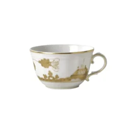 Ginori 1735 Dinnerware|Oriente Italiano Tea Cup in Aurum