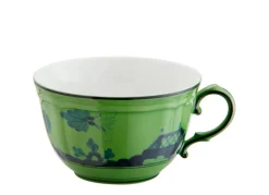 Ginori 1735 Dinnerware|Oriente Italiano Tea Cup in Malachite
