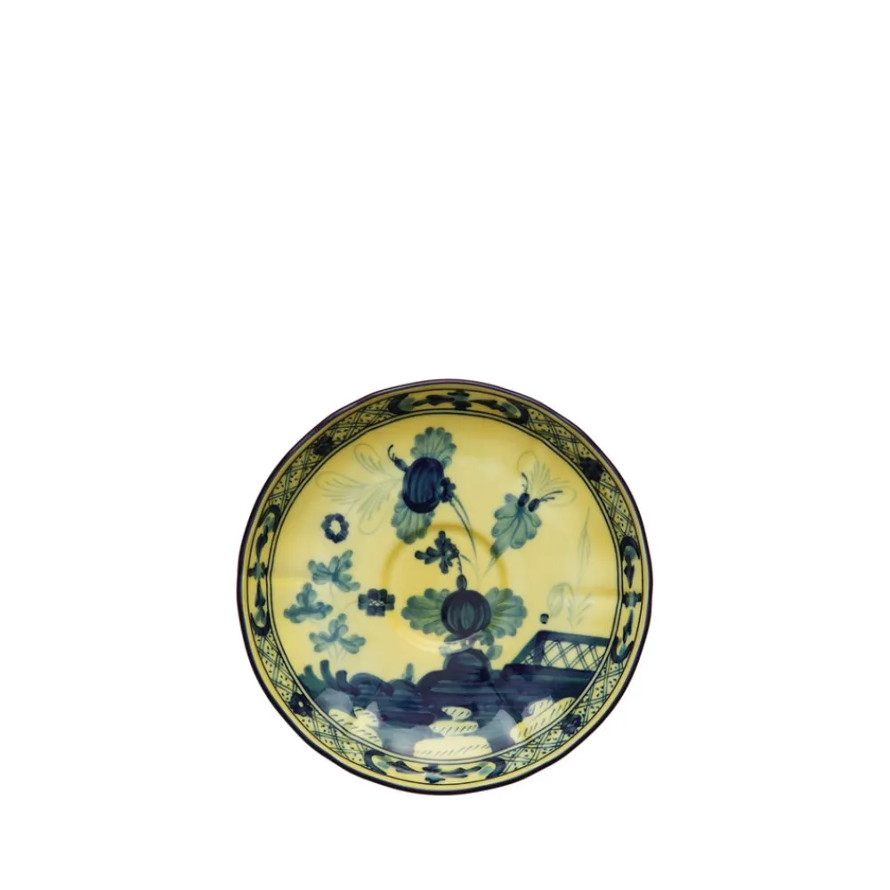 Ginori 1735 Dinnerware|Oriente Italiano Tea Saucer in Citrino