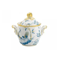 Ginori 1735 Dinnerware|Oro Di Doccia Coffee Sugar Bowl
