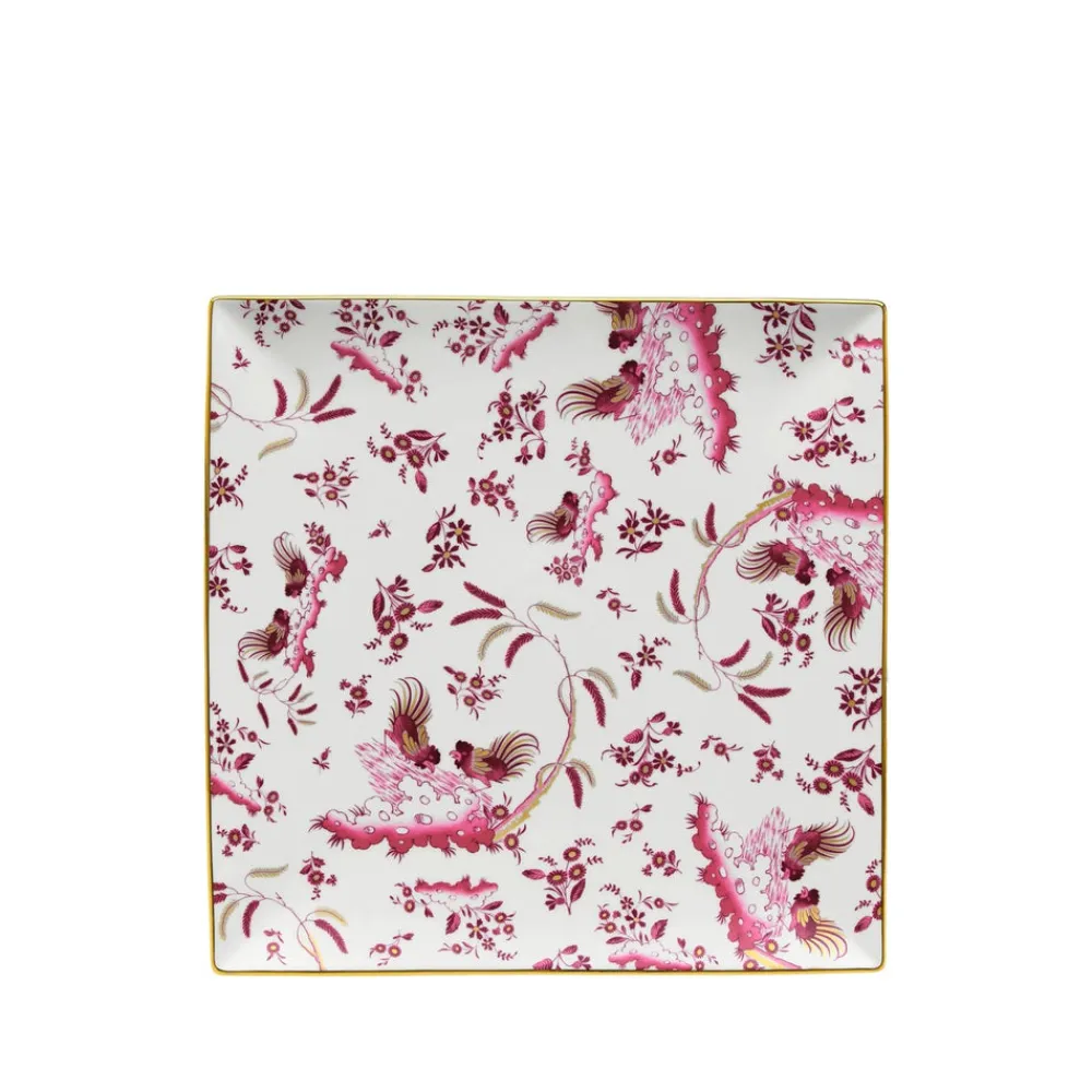 Ginori 1735 Nursery|Baby|Oro Di Doccia Large Vide Poche Squared Plate