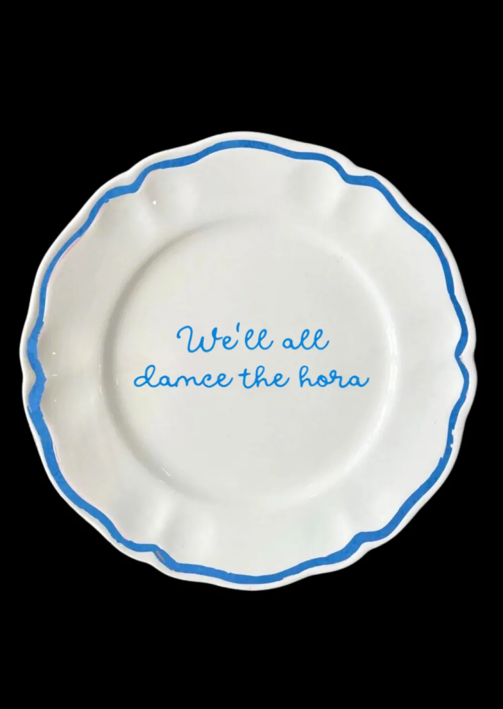 Sveva's Home Dinnerware|OTM Exclusive: Hanukkah Plates, Set of 4
