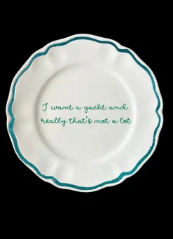Sveva's Home Dinnerware|OTM Exclusive: Santa Baby Plates, Set of 4