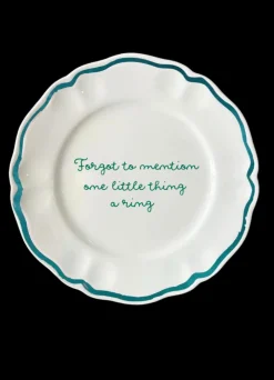 Sveva's Home Dinnerware|OTM Exclusive: Santa Baby Plates, Set of 4