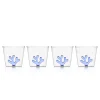 Sprezz Glassware|OTM Exclusive: Whimsical Tumbler Glasses in Blue, Set of 4