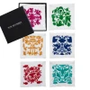 Kim Seybert Place Settings & Linens|Otomi Cocktail Napkins in Multi, Set of 6 in a Gift Box