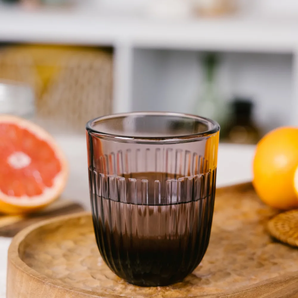 La Rochere Glassware|Ouessant Tumbler Eggplant, Set of 6