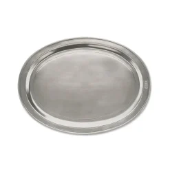 Match Dinnerware|Oval Incised Tray, Medium