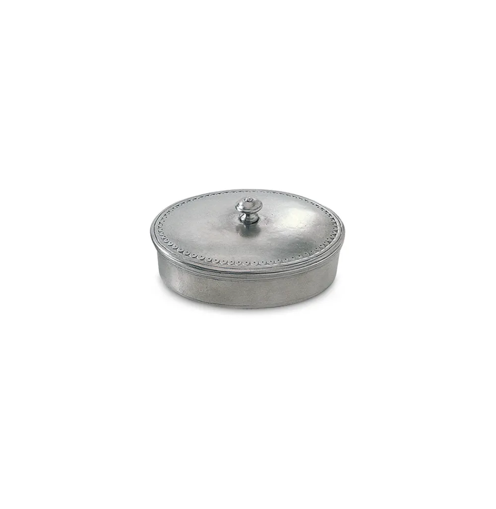 Match Dinnerware|Oval Lidded Box, Medium