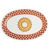 La DoubleJ Dinnerware|Oval Platter in Apollo Mattone