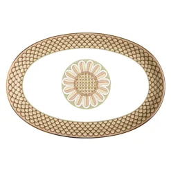 La DoubleJ Dinnerware|Oval Platter in Odysseus Dusty Pink