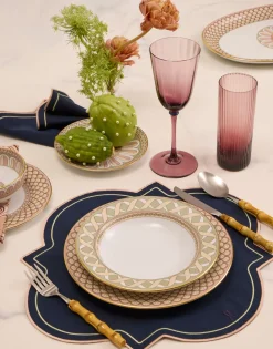 La DoubleJ Dinnerware|Oval Platter in Odysseus Dusty Pink