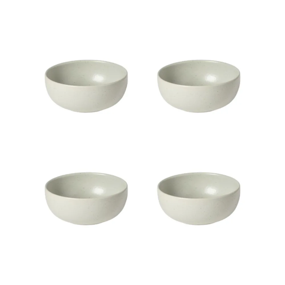 Costa Nova Dinnerware|Pacifica Collection Cereal Bowls in Oyster Grey, Set of 6