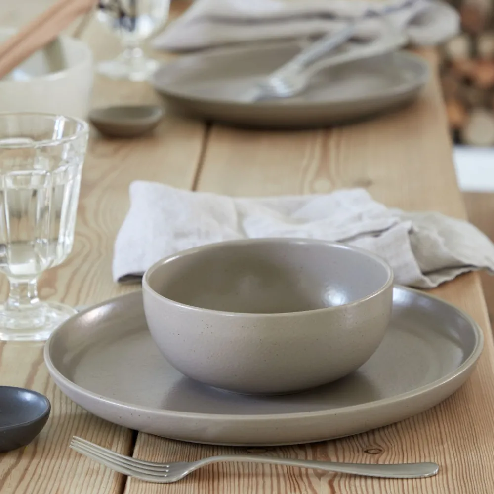 Costa Nova Dinnerware|Pacifica Collection Cereal Bowls in Chestnut, Set of 6