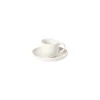 Costa Nova Dinnerware|Pacifica Collection Coffee Cups & Saucers in Salt, Set of 6