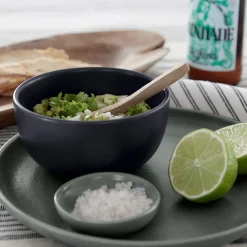 Costa Nova Dinnerware|Pacifica Collection Fruit Bowls in Seed Grey, Set of 6