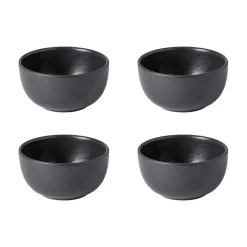 Costa Nova Dinnerware|Pacifica Collection Fruit Bowls in Seed Grey, Set of 6