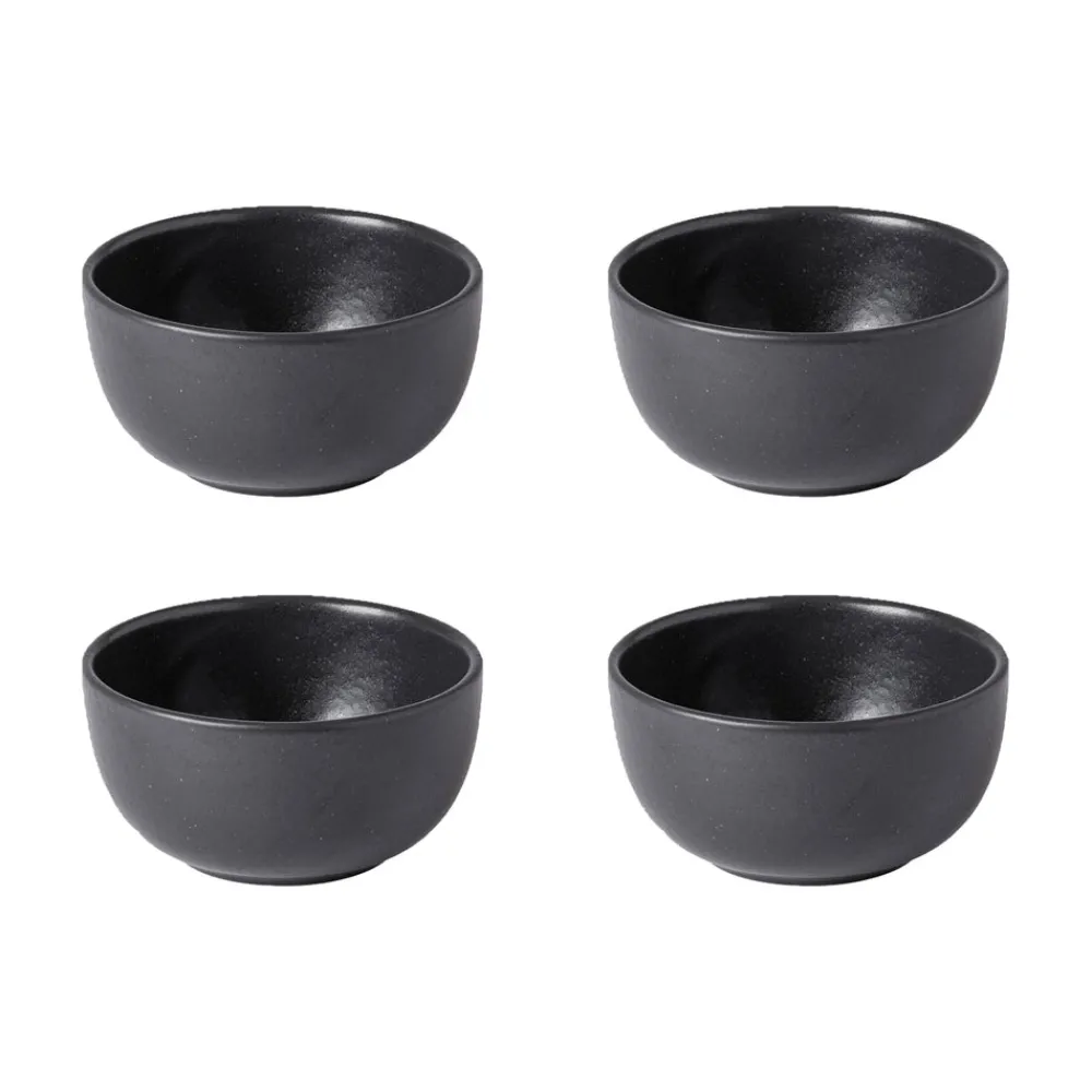 Costa Nova Dinnerware|Pacifica Collection Fruit Bowls in Seed Grey, Set of 6