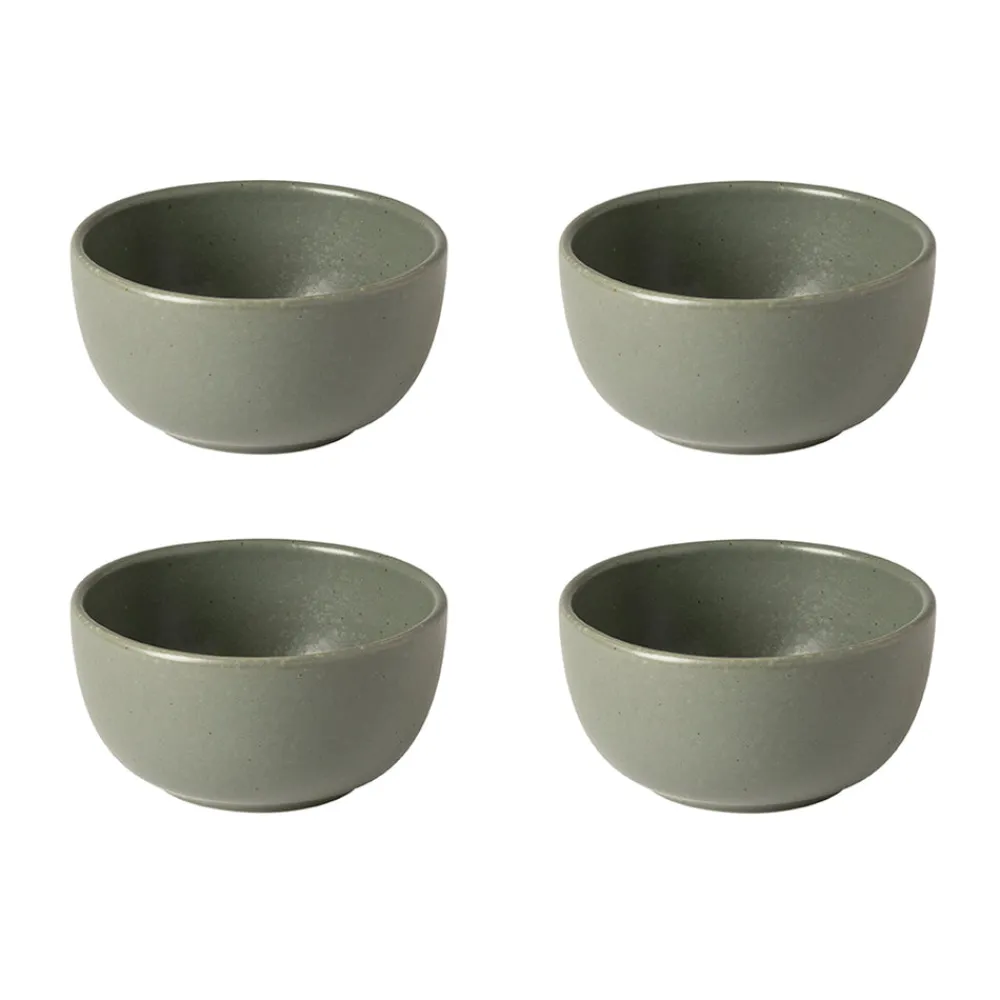 Costa Nova Dinnerware|Pacifica Collection Fruit Bowls in Artichoke, Set of 6