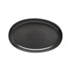 Costa Nova Dinnerware|Pacifica Collection Oval Plates in Seed Grey, Set of 6