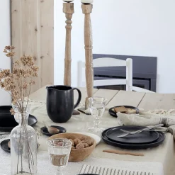 Costa Nova Glassware|Pacifica Collection Pitcher 55 oz. in Seed Grey