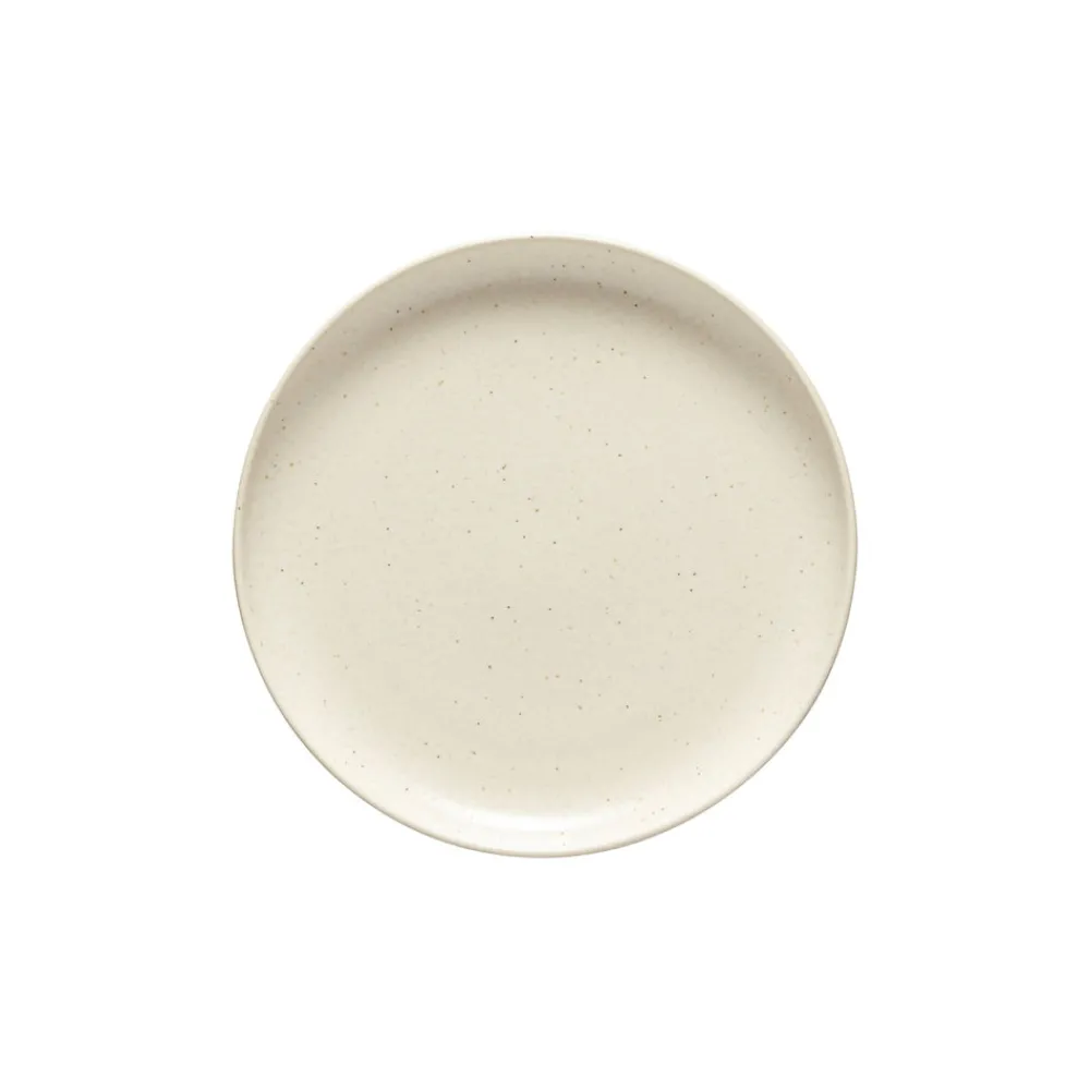 Costa Nova Dinnerware|Pacifica Collection Salad Plates 9" in Vanilla, Set of 6