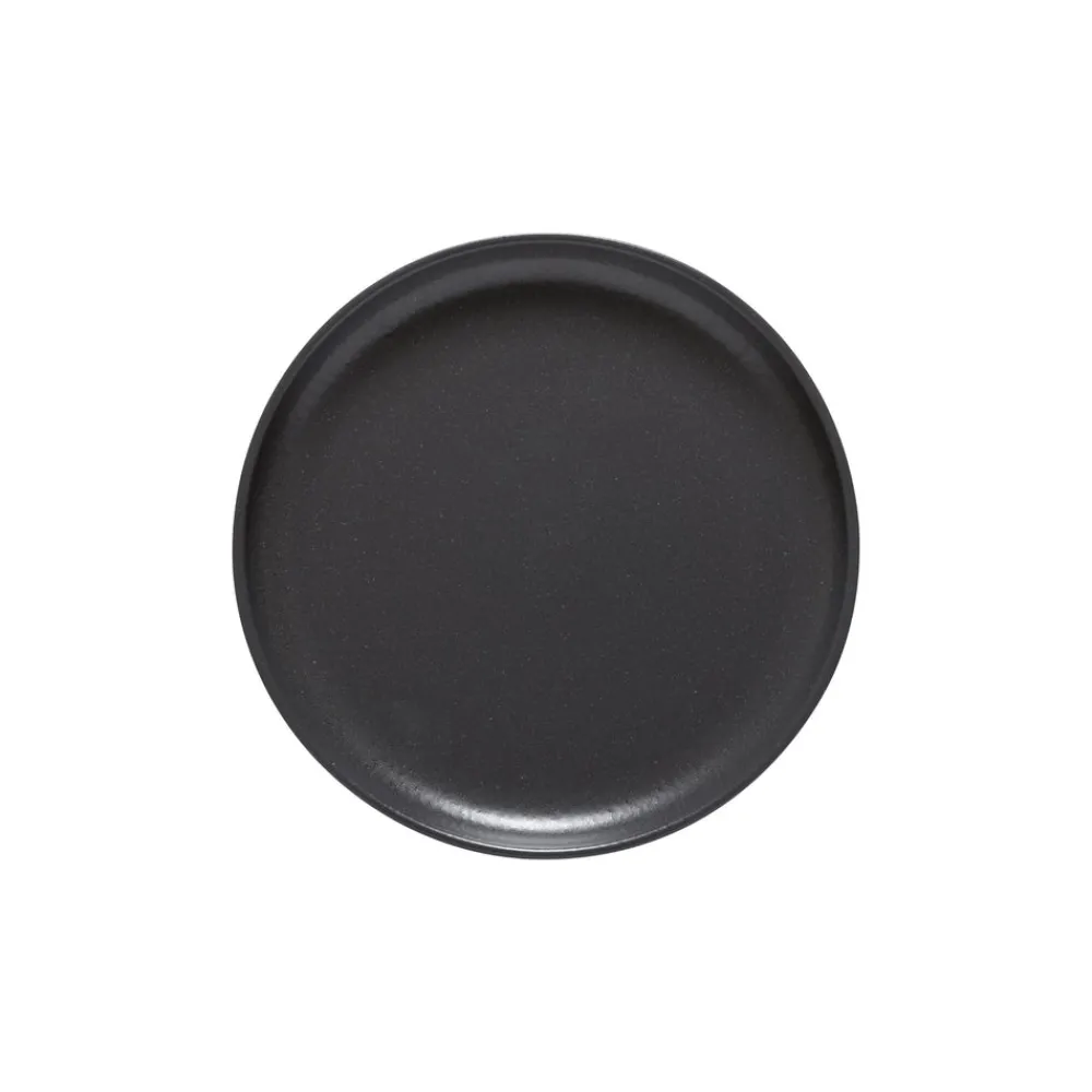 Costa Nova Dinnerware|Pacifica Collection Salad Plates 9" in Seed Grey, Set of 6