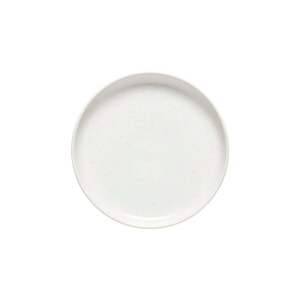 Costa Nova Dinnerware|Pacifica Collection Salad Plates 9" in Salt, Set of 6