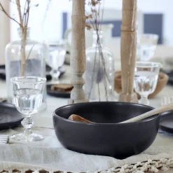 Costa Nova Dinnerware|Pacifica Collection Serving Bowl 10" in Seed Grey