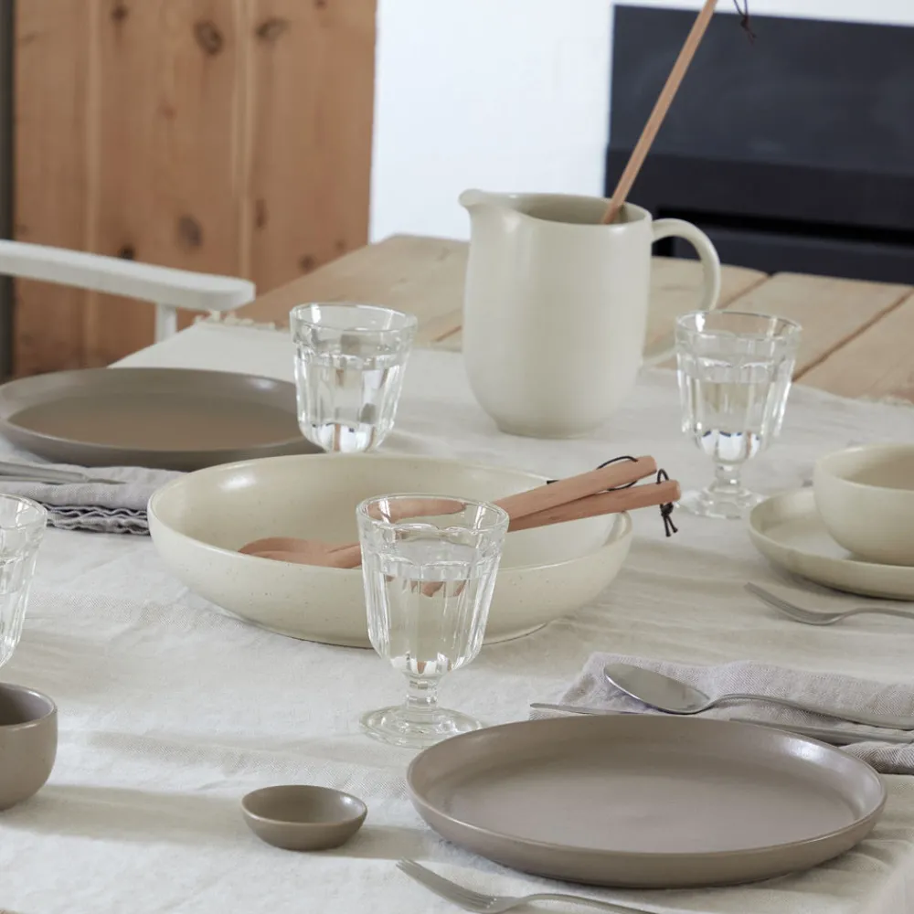 Costa Nova Dinnerware|Pacifica Collection Serving Bowl 13" in Vanilla